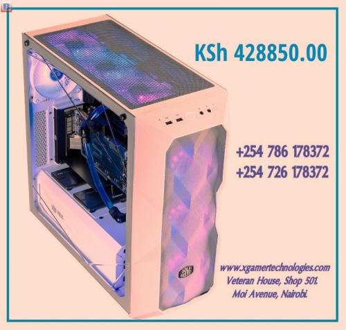 Liquid cooled Core i9 Xgamertechs desktop computer