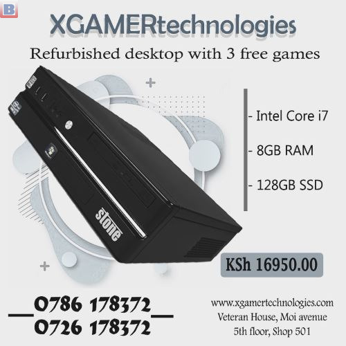 Reconditioned Stone Lite desktop with intel Core i7