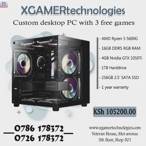 Custom crafted XgamerTechnologies Ryzen 5 tower