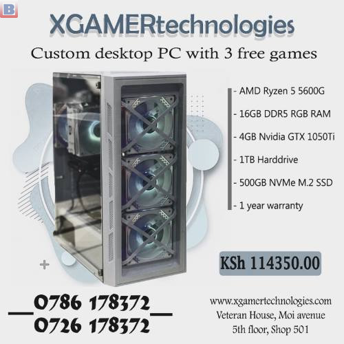 Custom crafted XgamerTechs AMD Ryzen 5 desktop
