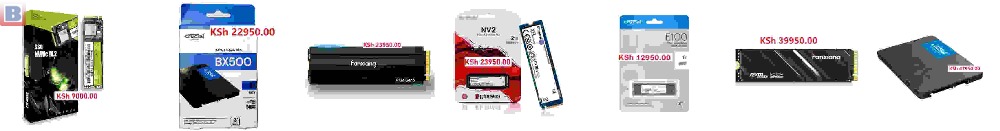 Brand new solid state drives