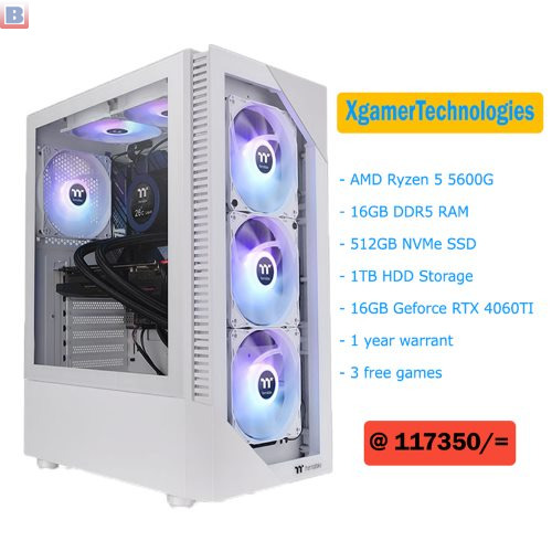AMD Ryzen 5 5600G custom desktop computer