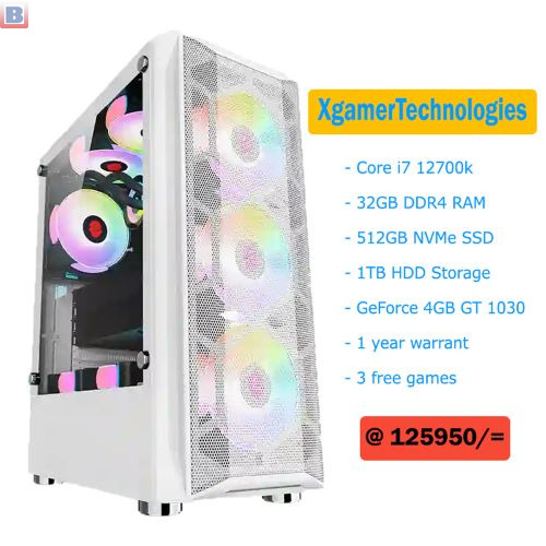 Core i7 12700k custom built ATX tower computer PC
