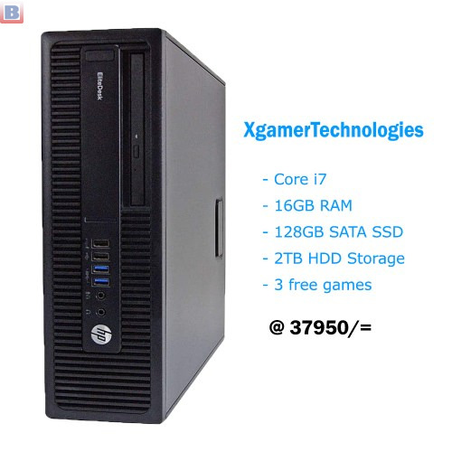 Refurbished Core i7 HP EliteDesk 800 G2 SFF on sale