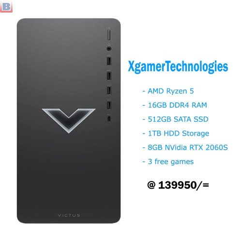 Refurbished AMD Ryzen 5 HP Victus 15L tower on sale