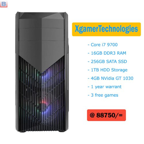 Brand new Core i7 9700F custom built tower PC