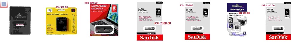 New memory cards and flash disks