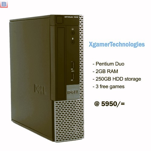 Clean refurbished Dell Optipex desktop PC