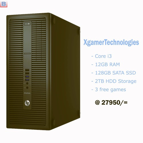 Clean refurbished core i3 EliteDesk 800 G2 PC