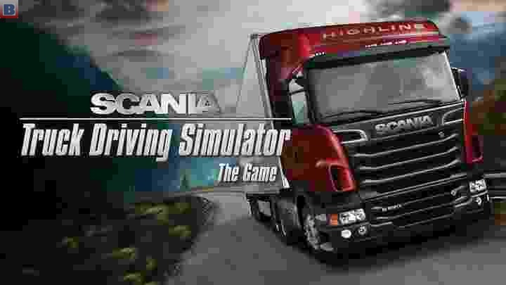 Scania Truck Driving Simulator Laptop Desktop Computer Game